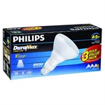 Philips 65-Watt BR30 Incandescent DuraMax Indoor Flood Light Bulb (12-Pack)